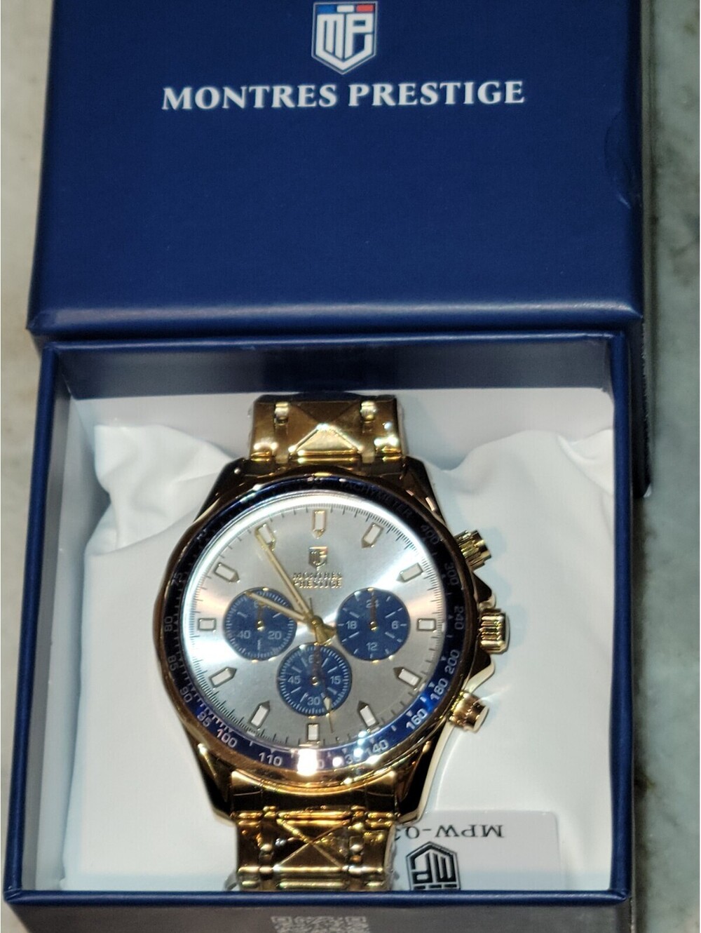 Invicta X Montres Prestige Men's Gold Watch 44.5 mm MPW-0353 - New!